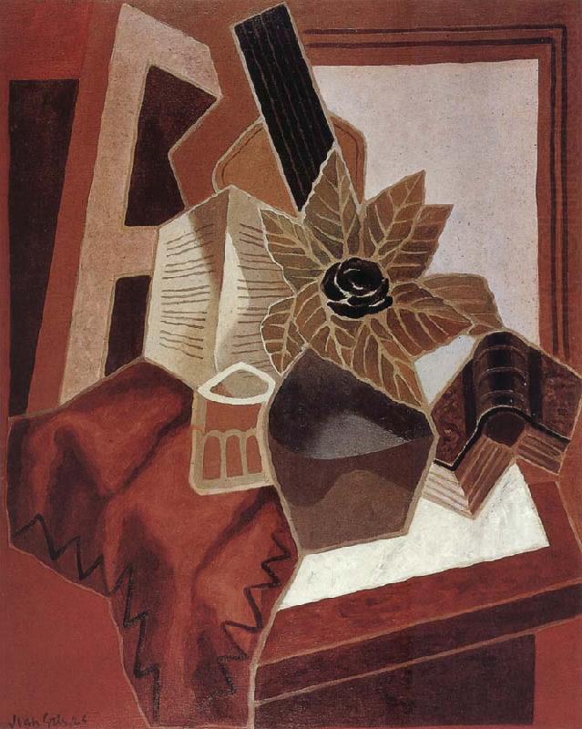 Juan Gris The composition having rose china oil painting image